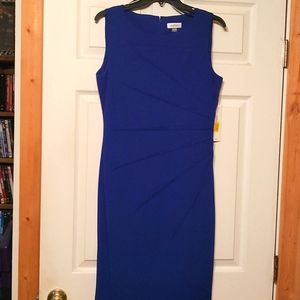 Dark blue cocktail dress